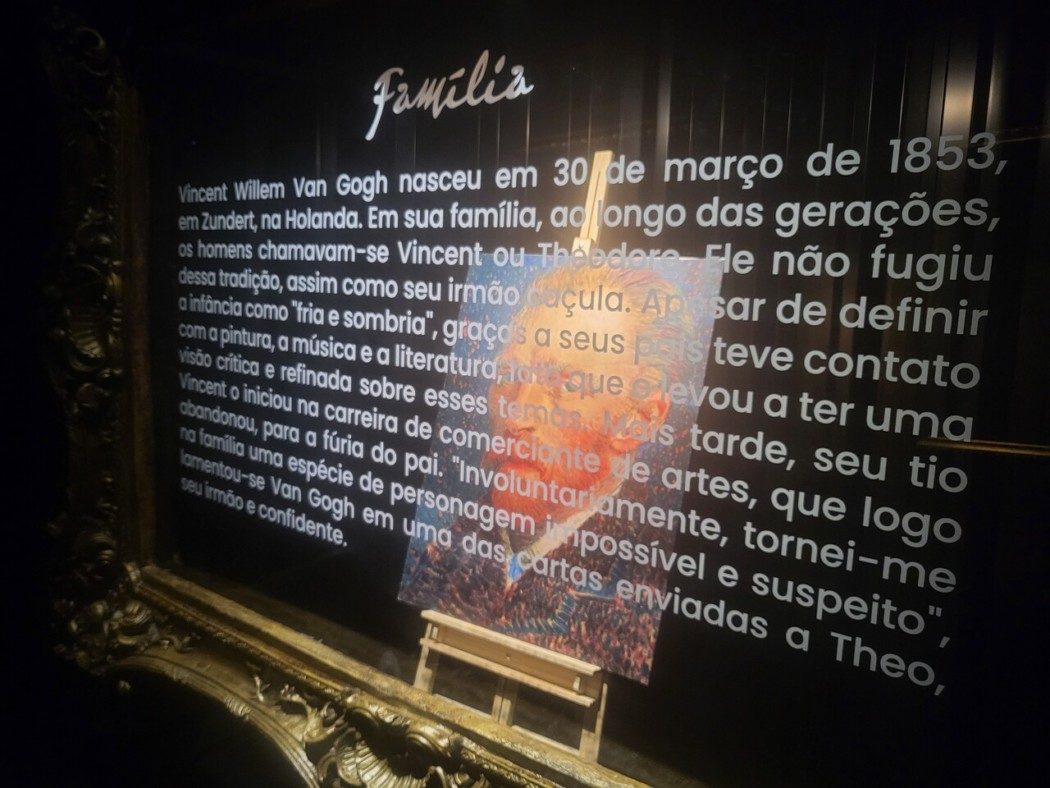Visitamos a nova exposição de Van Gogh em São Paulo, com Pink Floyd e arte em 8K