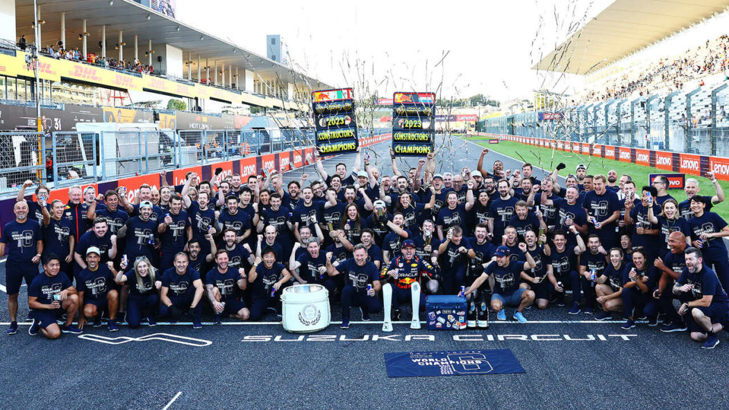 Red Bull consolida o hexa de construtores na Fórmula 1 com nova vitória de Verstappen no Japão