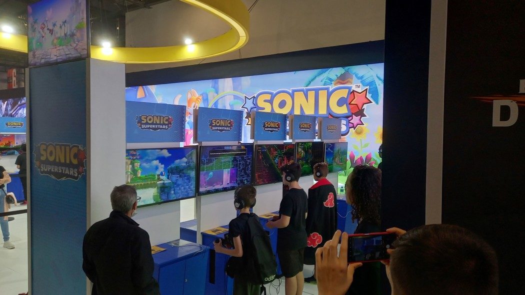 BGS 2023 - Sega trouxe Sonic Superstars, Persona 3 Reload e Persona Tactica para o público brasileiro