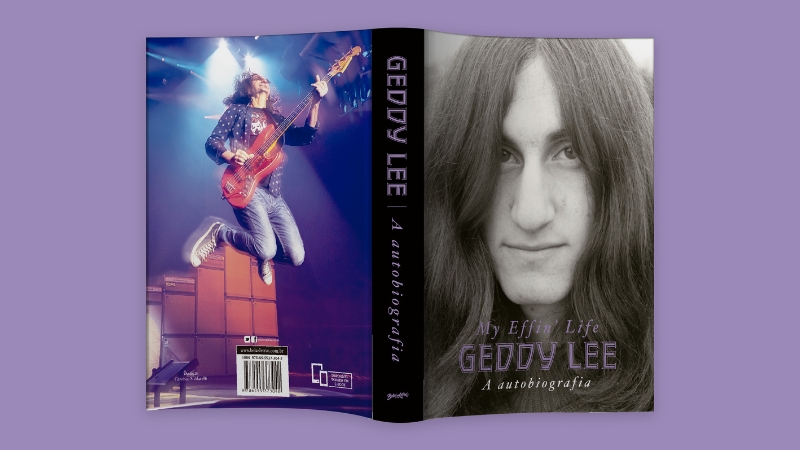 My Effin’ Life, autobiografia de Geddy Lee, chega em português no Brasil em novembro