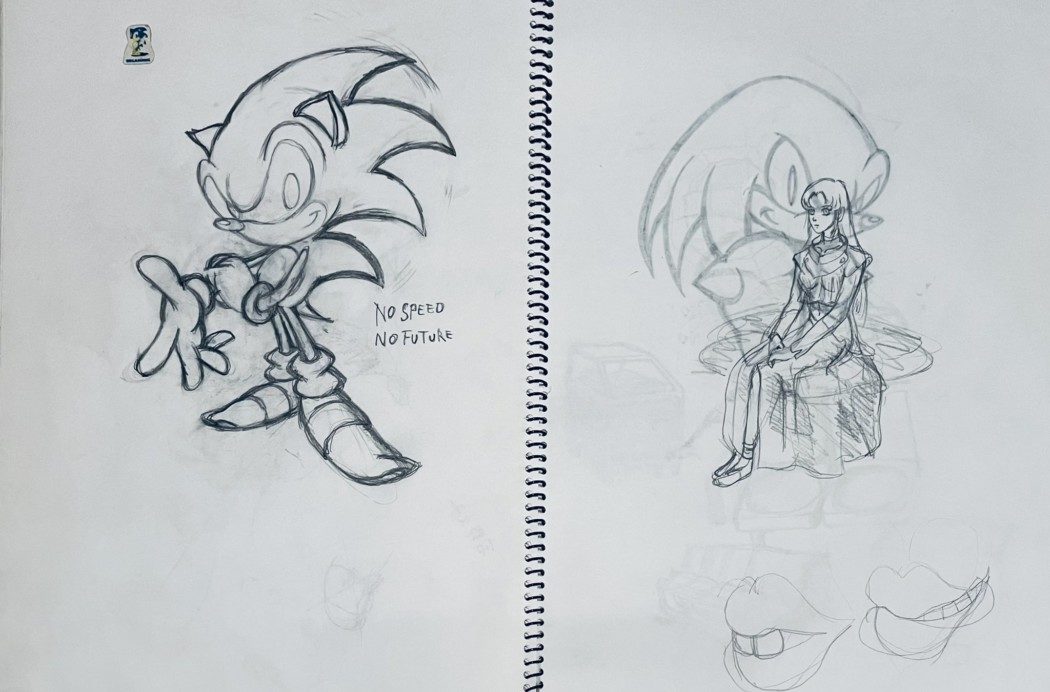Ex-artista da SEGA compartilha um monte de artes inéditas do Sonic, lá dos anos 90