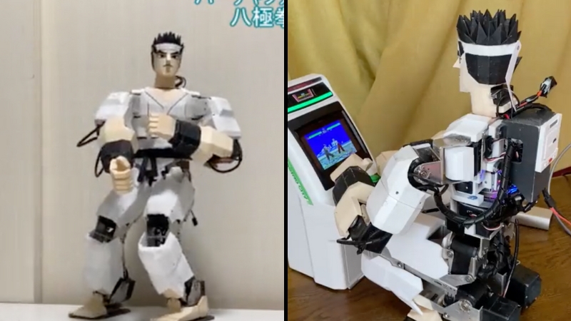 O robô-Akira de Virtua Fighter pode ser a coisa mais legal que você vai ver hoje!