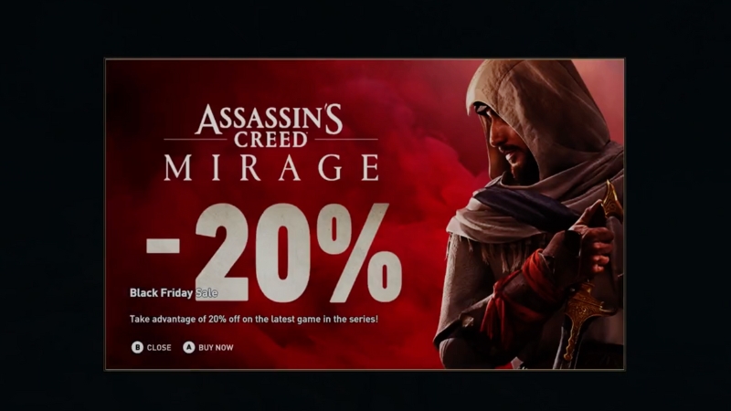 Propaganda pop-up ao abrir um mapa em Assassin's Creed? Apesar de ter sido um erro, aconteceu.