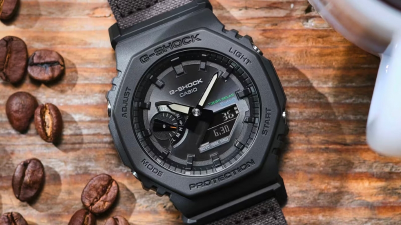 A série COEXIST da G-Shock apresenta relógios feitos de materiais reciclados