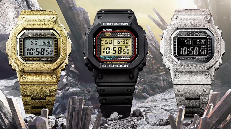 Casio anuncia "Project Team Tough", relógio que celebra os 40 anos da G-Shock