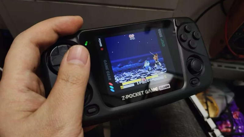 O Z-Pocket Game Bubble é um novo portátil, inspirado no clássico Game Gear