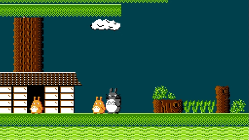 Nova hack leva Meu Amigo Totoro para o mundo de Super Mario Bros.