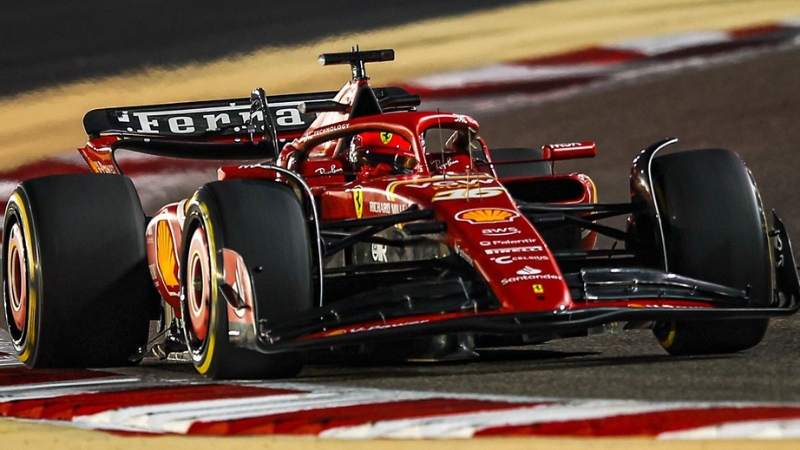 No Bahrein, Ferrari emerge como boa concorrente para a Red Bull na Fórmula 1 em 2024
