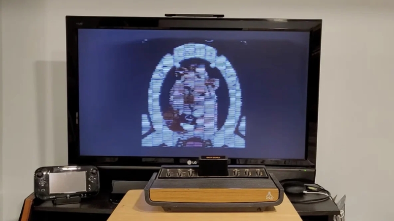 Com o MovieCart, você finalmente poderá assistir filmes no seu Atari 2600