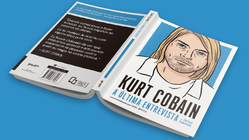 Livro inédito com as principais entrevistas de Kurt Cobain chega ao Brasil