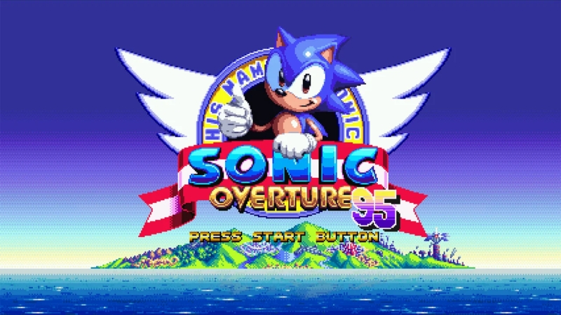 Sonic Overture '95 é uma prequela do primeiro Sonic, porém feito com "aura de 32-bits"