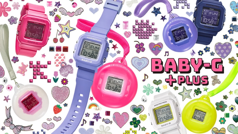 Novo relógio Baby-G + Plus da Casio pode se transformar em um legítimo Tamagotchi