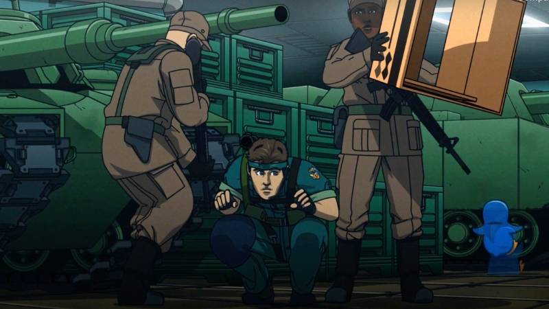 Um fã fez sozinho uma série de curtas em animes baseado em Metal Gear