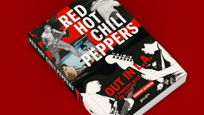 Livro sobre os primórdios do Red Hot Chilli Peppers chega ao Brasil neste mês