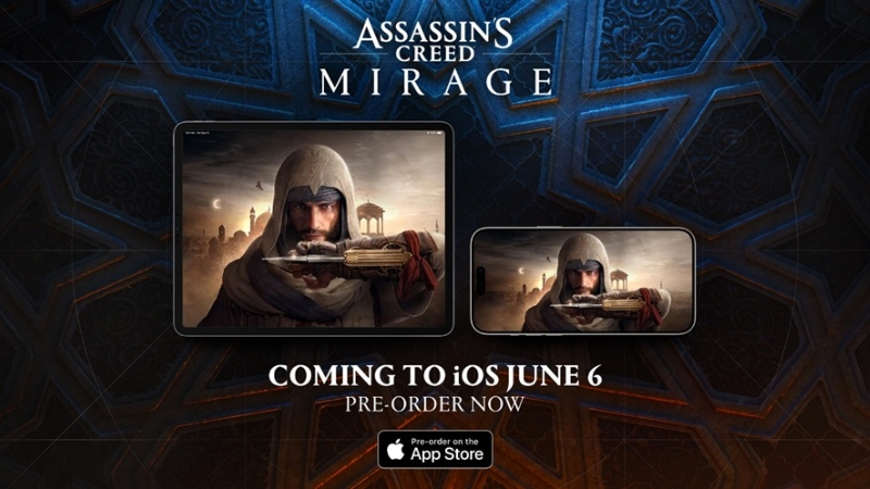 Assassin’s Creed: Mirage chega em junho para dispositivos iOS