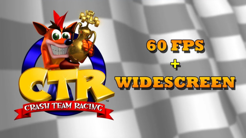 Crash Team Racing ganhou mod com suporte a 60 FPS e widescreen