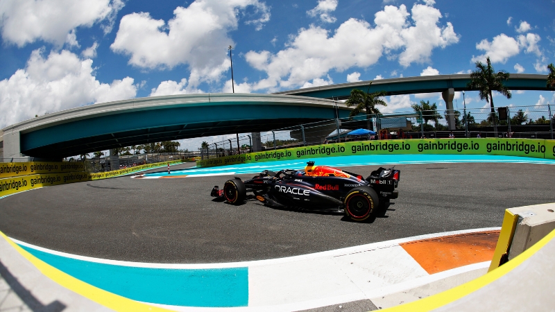Fórmula 1 - Verstappen e Red Bull começam bem o final de semana em Miami, nos Treinos Livres